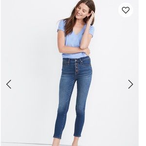 Madewell 9” Mid-rise Skinny Crop